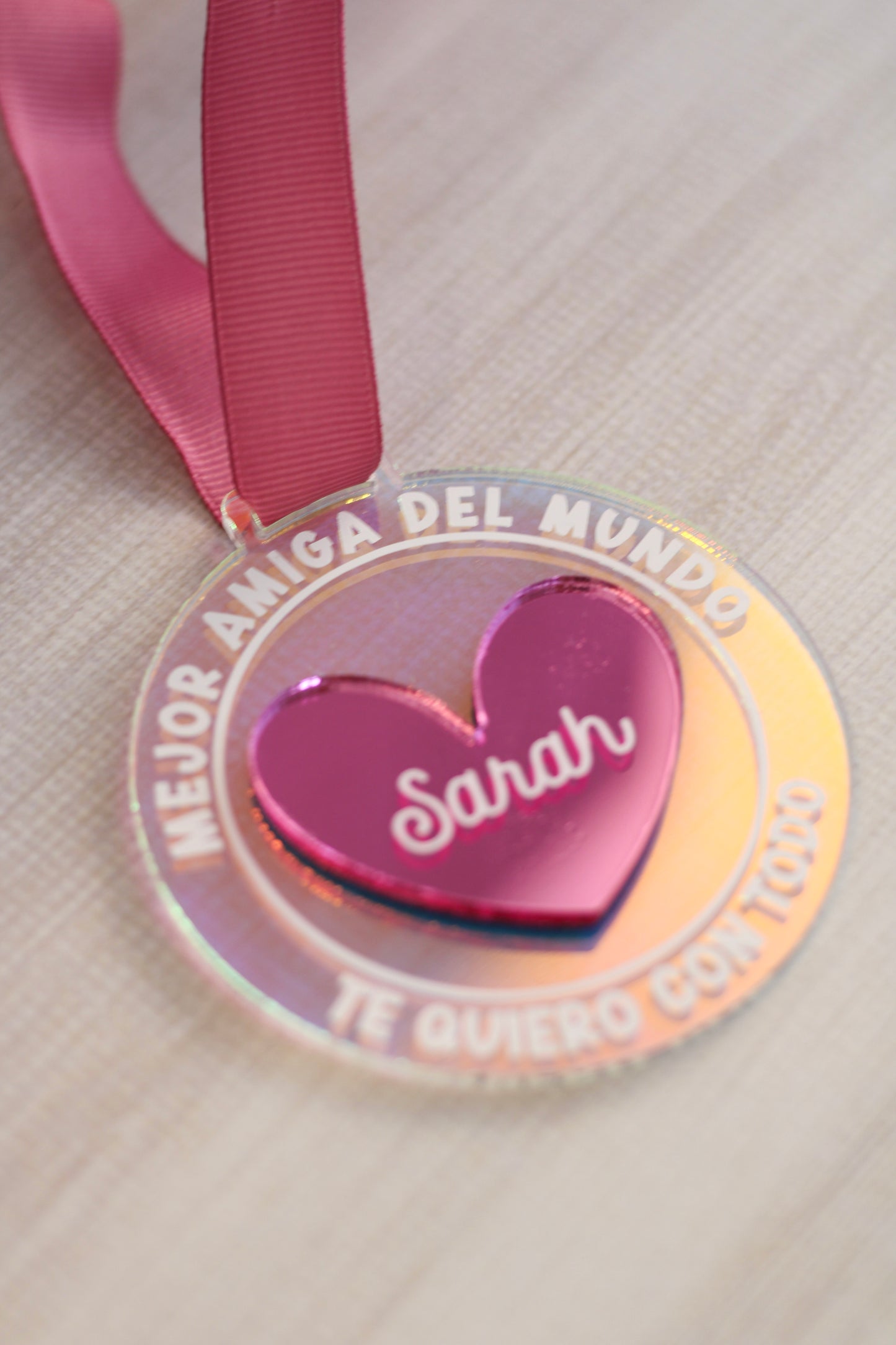 Medalla "Mejor amiga del Mundo"