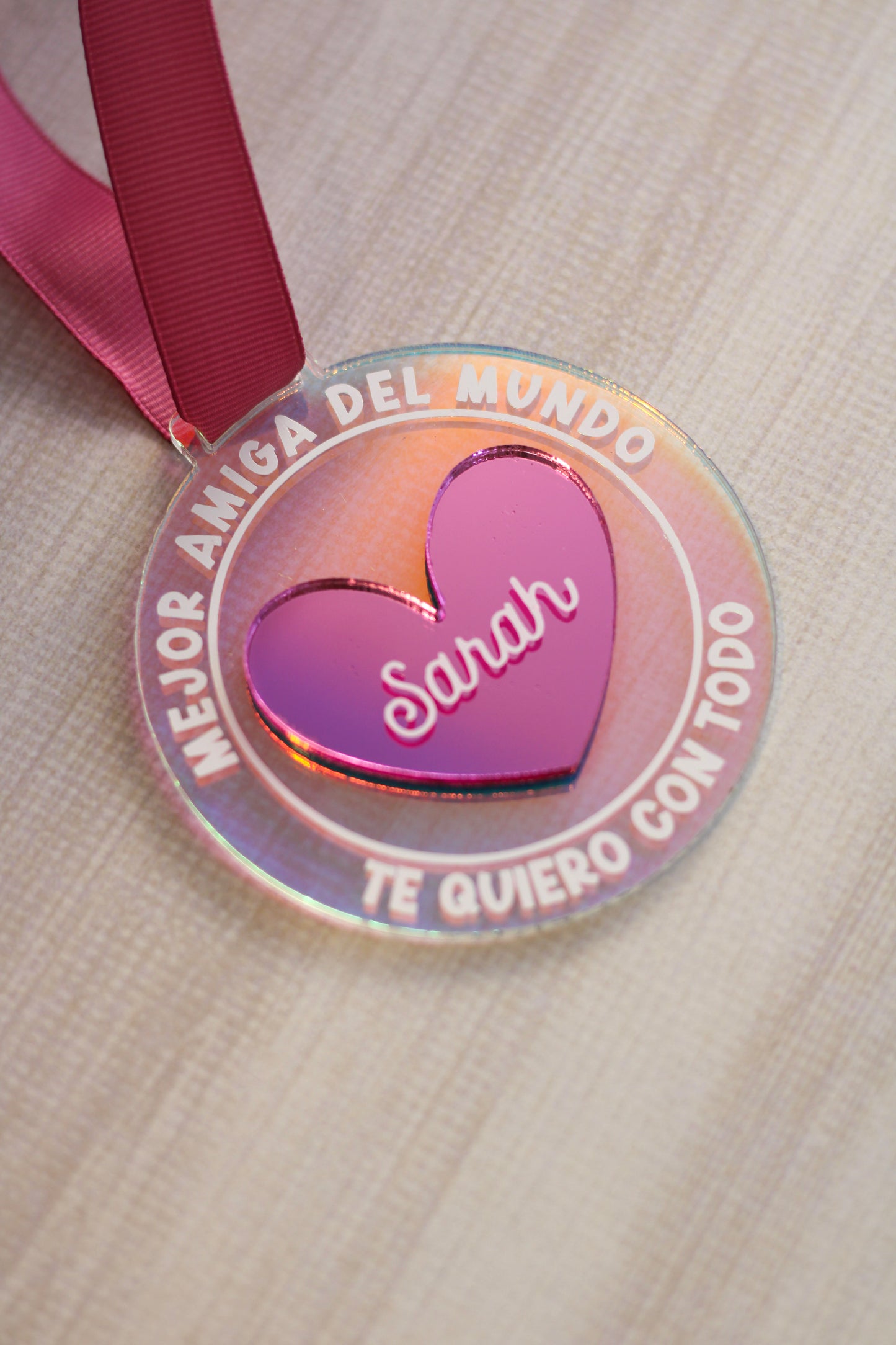 Medalla "Mejor amiga del Mundo"