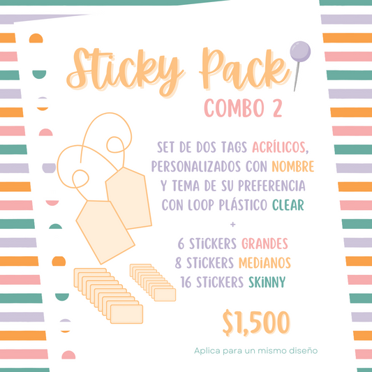BACK TO SCHOOL - Sticky Pack (Combo 2)