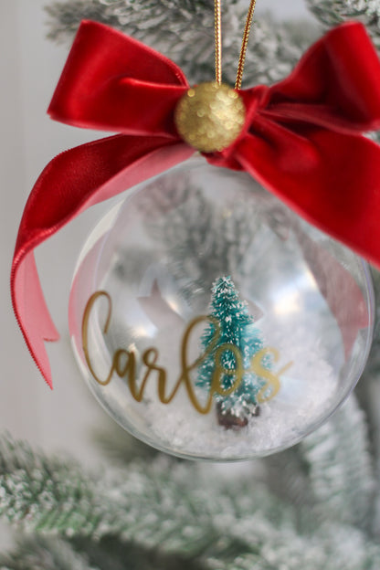 Winter Wonderland Globe - Ornamento Navideño