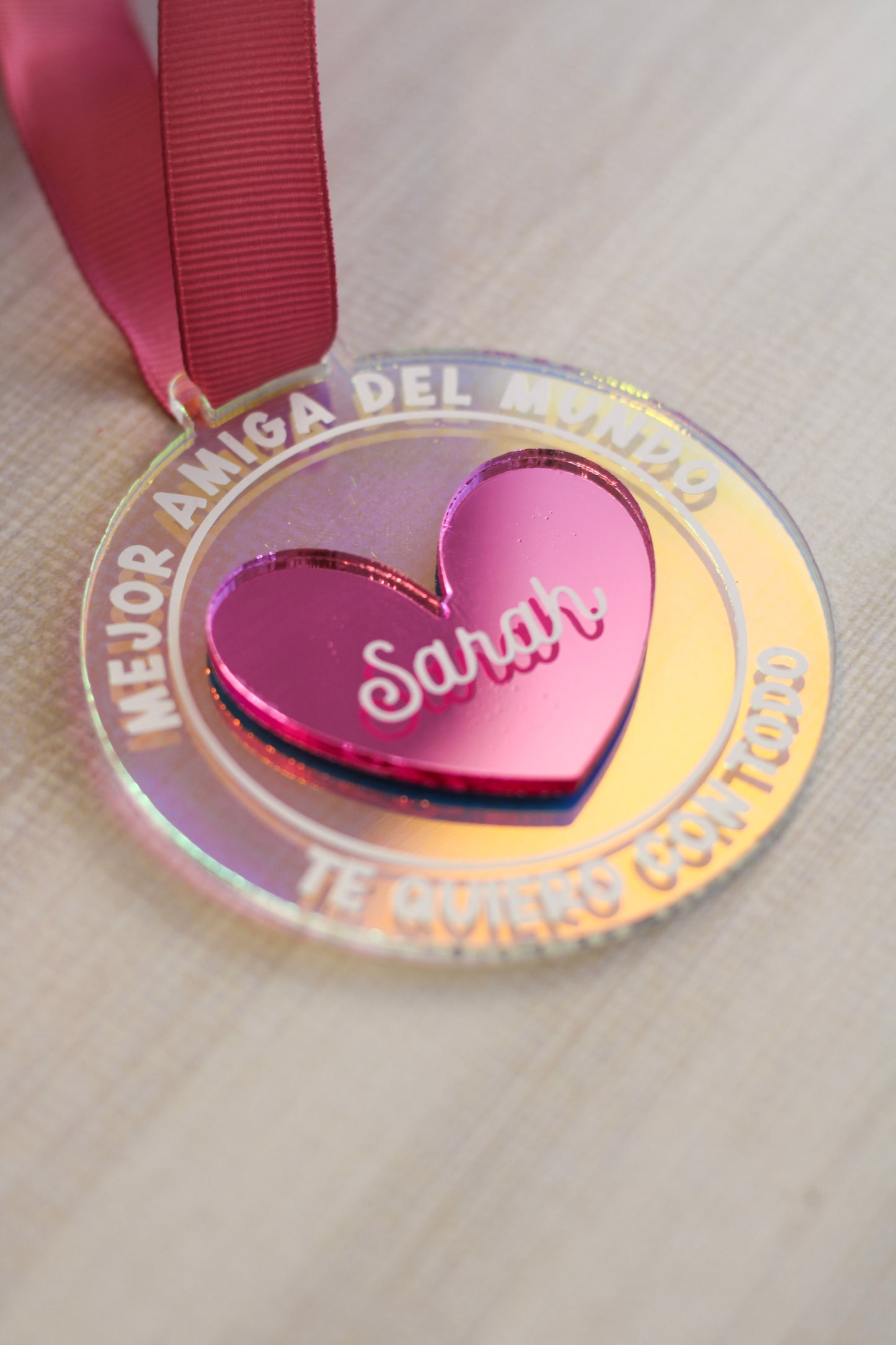 Medalla "Mejor amiga del Mundo"