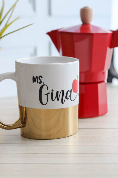 Mug - "Golden Miss" Teachers Faves