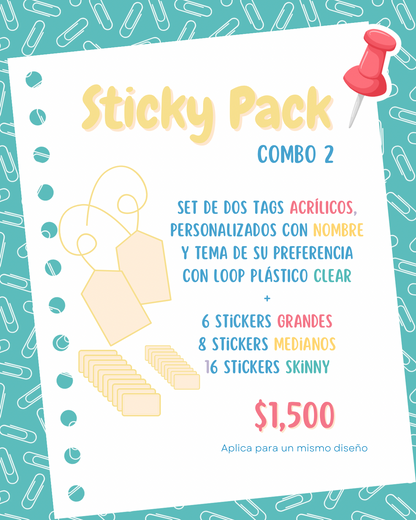 BACK TO SCHOOL - Sticky Pack (Combo 2)