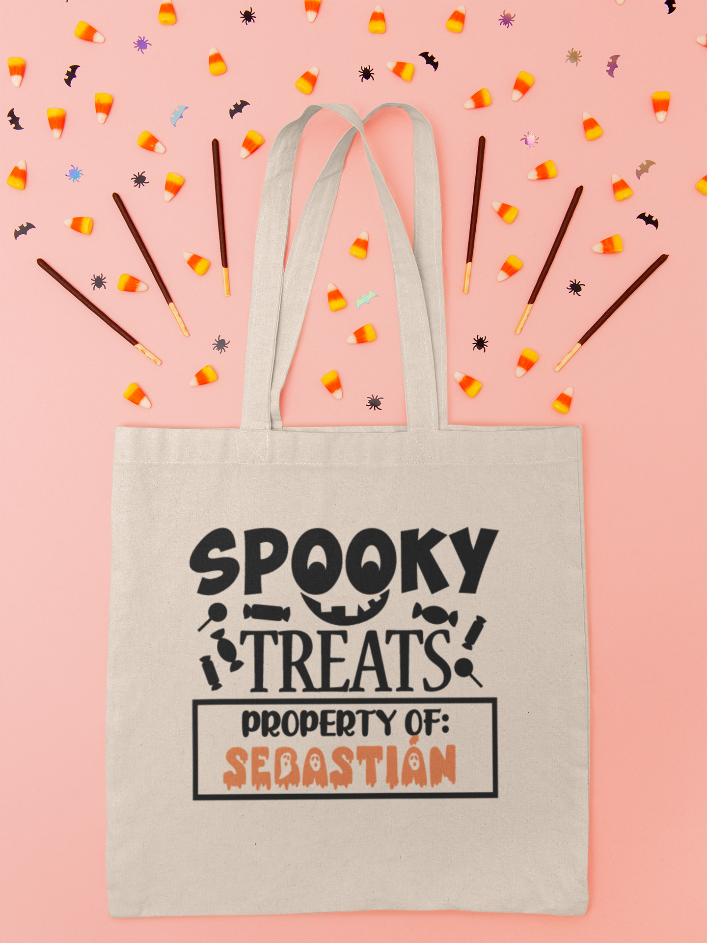 SPOOKY TREATS Canva Bag - Spooky & Sweet