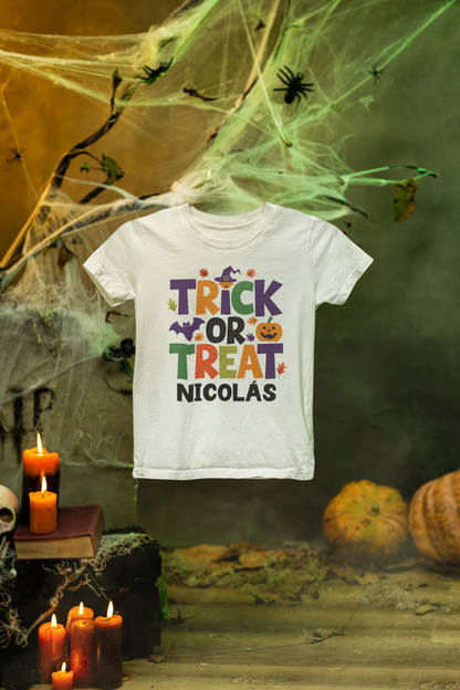 Trick or Treat TShirt - Spooky & Sweet