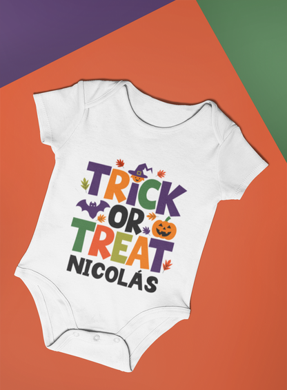 TRICK OR TREAT Onesie - Spooky & Sweet