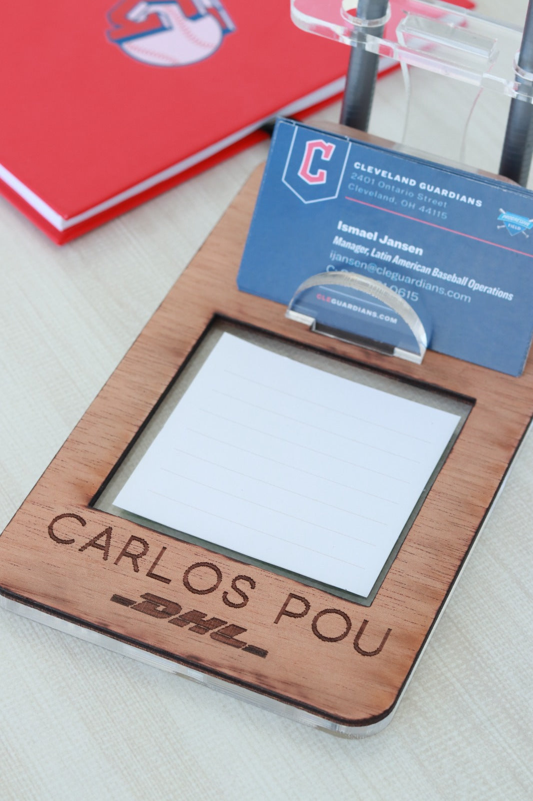 Organizador de Escritorio - Porta Post-It, Tarjetas y Lapicero