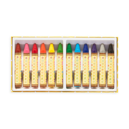 OOLY - Brilliant Bee Crayons - Set of 12