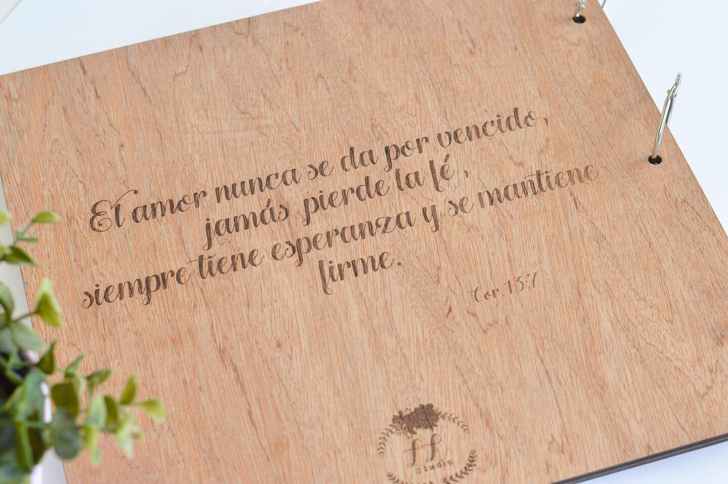 Album de Madera Personalizado