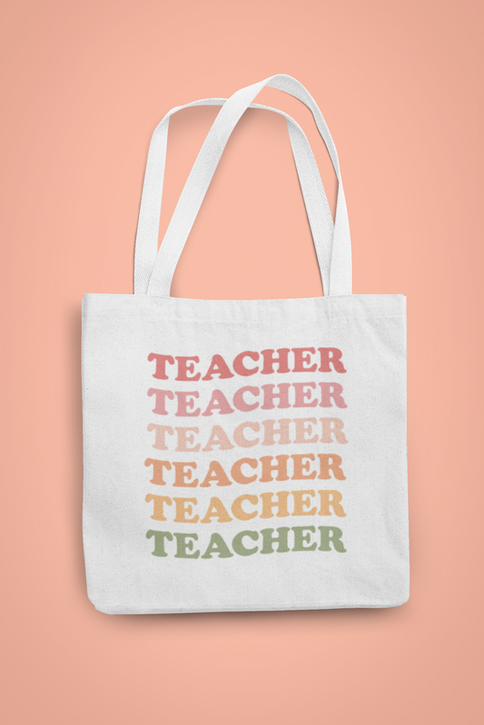 Canva Bag “Ombré Teacher” - Teacher's Faves