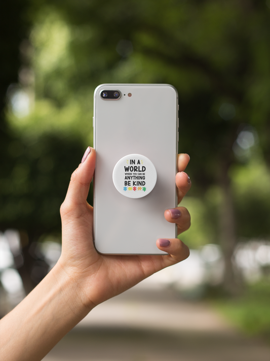 Phone Grip - “Sonrisas en Full Color - Autism Awareness” - Be Kind