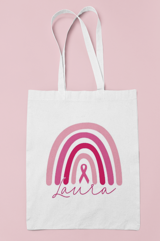 Canva Bag Rainbow of Hope- Ellas Contra el Cáncer