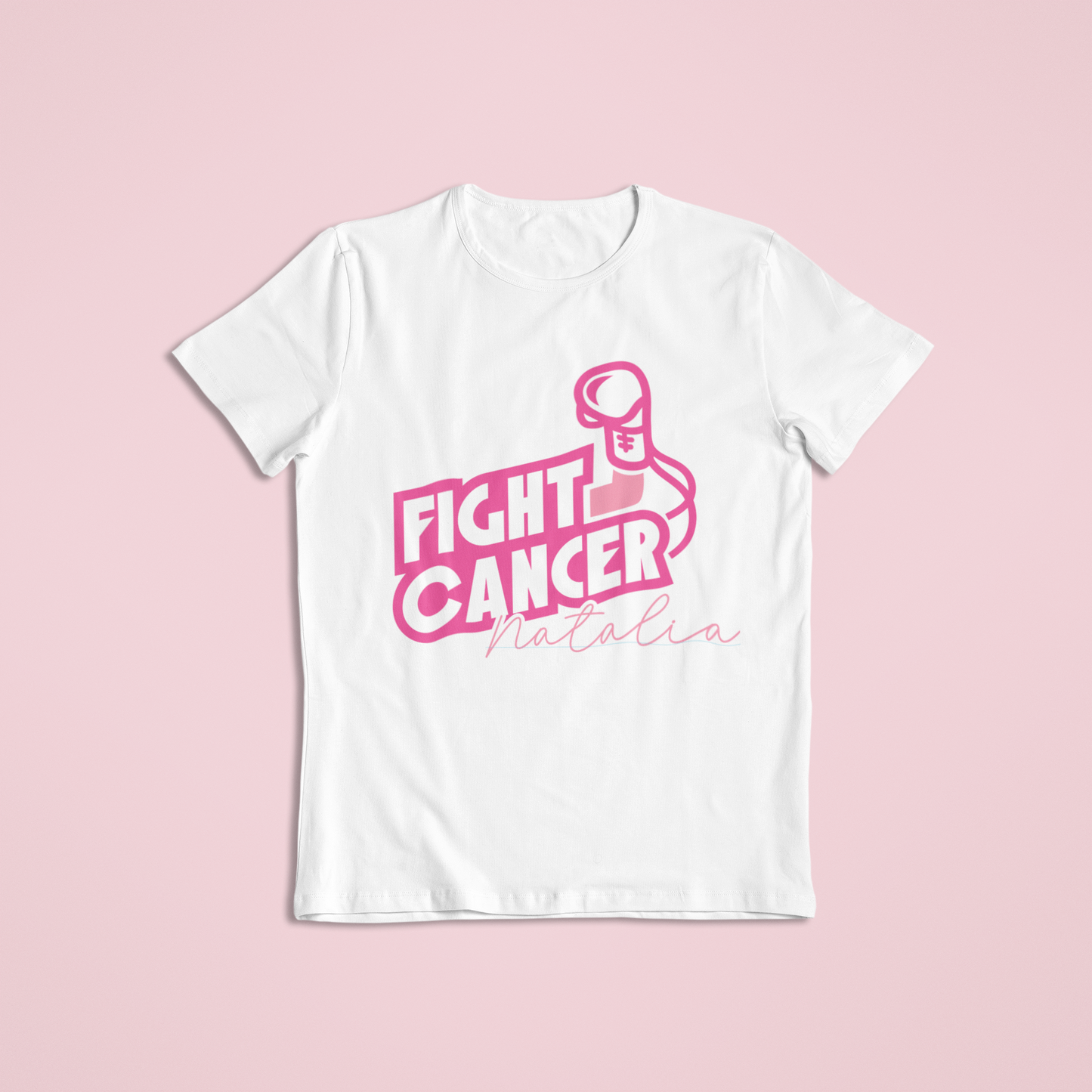 T-Shirt Fight Cancer - Ellas Contra el Cáncer