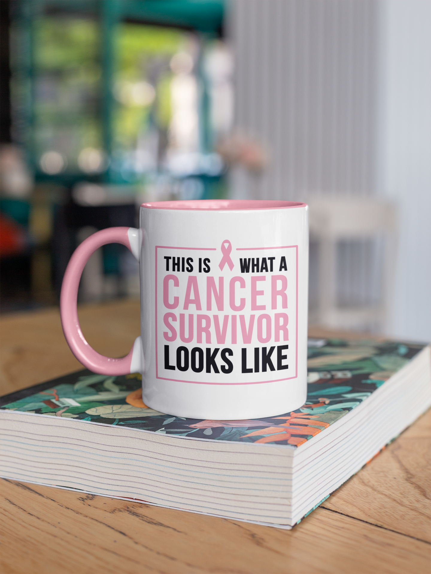 Mug Cancer Survivor Looks Like This - Ellas Contra el Cáncer