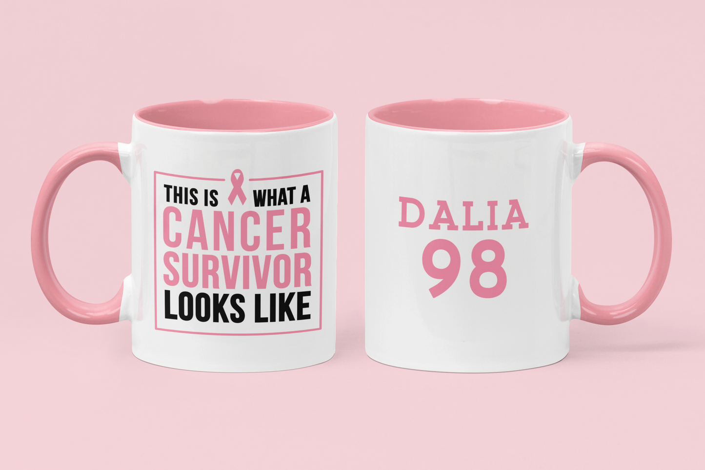 Mug Cancer Survivor Looks Like This - Ellas Contra el Cáncer