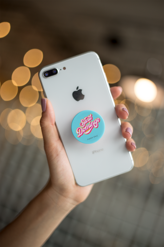 Manny Cruz - Pop Socket Santo Domingo (Blue Sky)