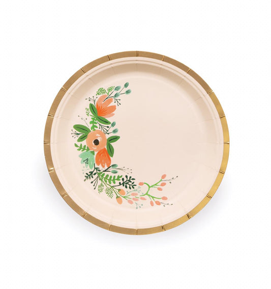 Rifle Paper Co - Wildflower Small Paper Plates