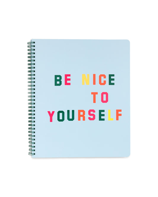 BanDo - Rough Draft Large Notebook Be Nice To Yourself