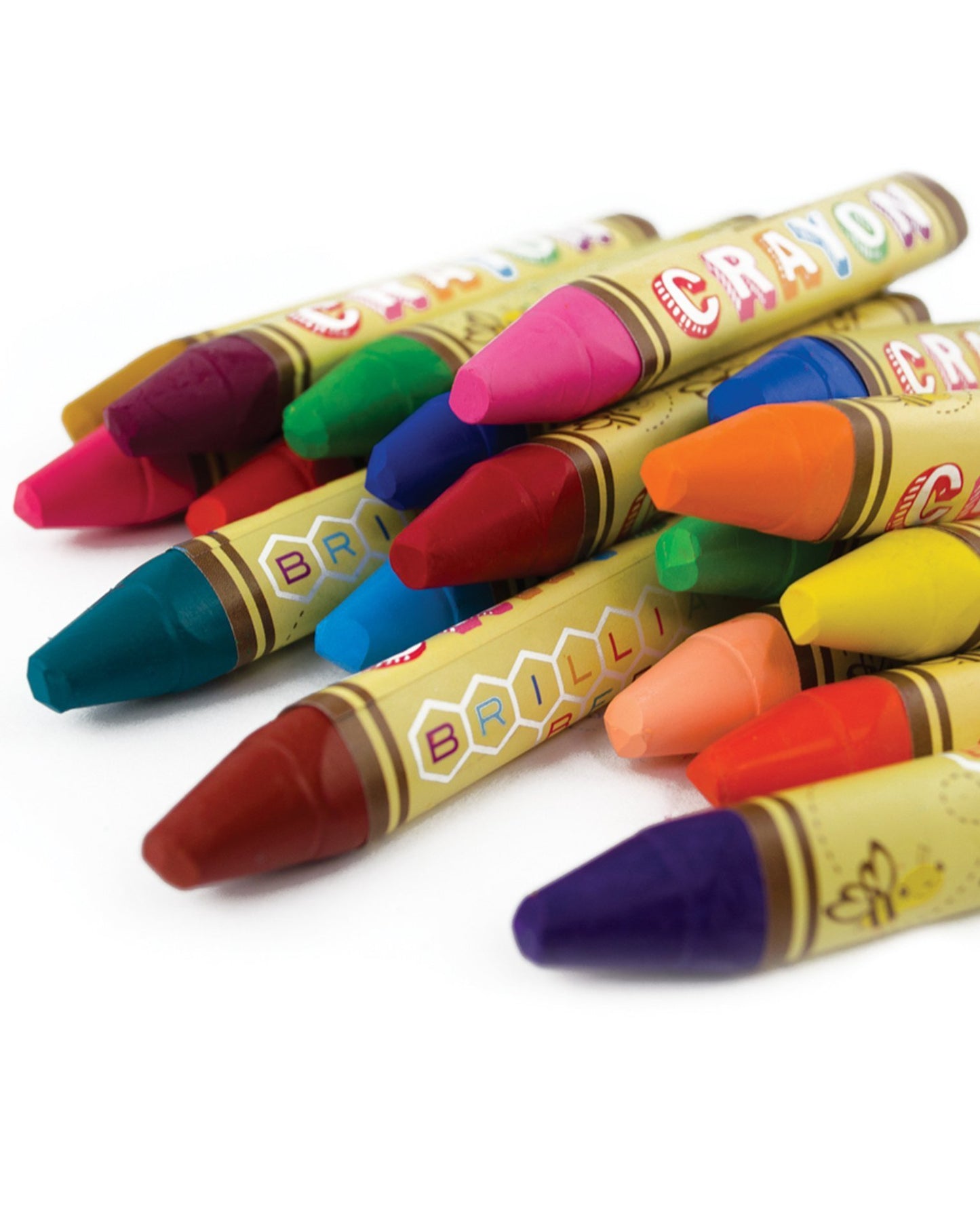 OOLY - Brilliant Bee Crayons - Set of 12