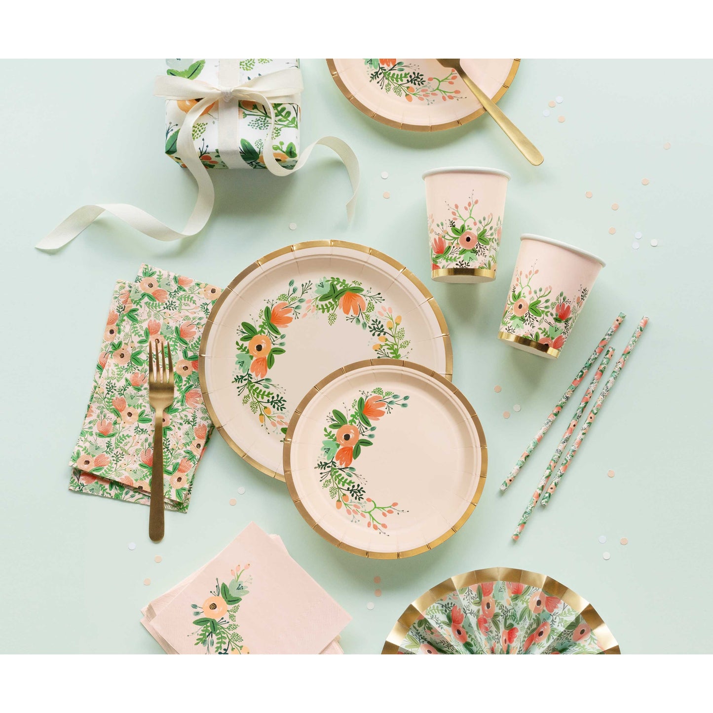 Rifle Paper Co - Wildflower Small Paper Plates