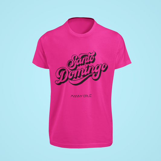 Manny Cruz - T-Shirt Santo Domingo (HotPink)