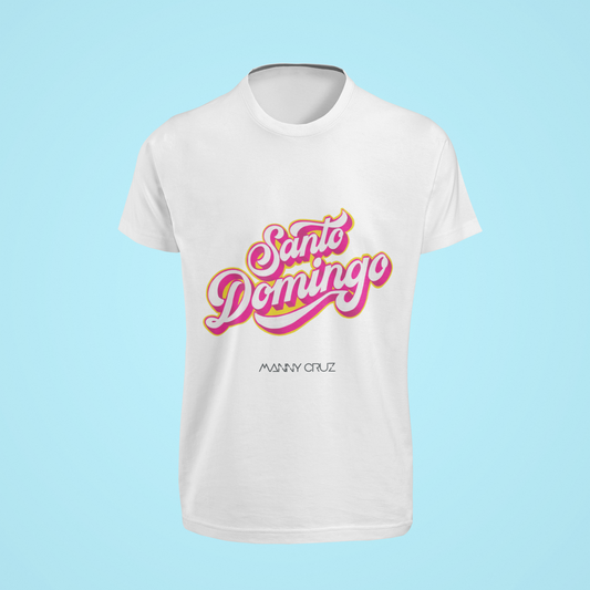 Manny Cruz - T-Shirt Santo Domingo (Blanco)