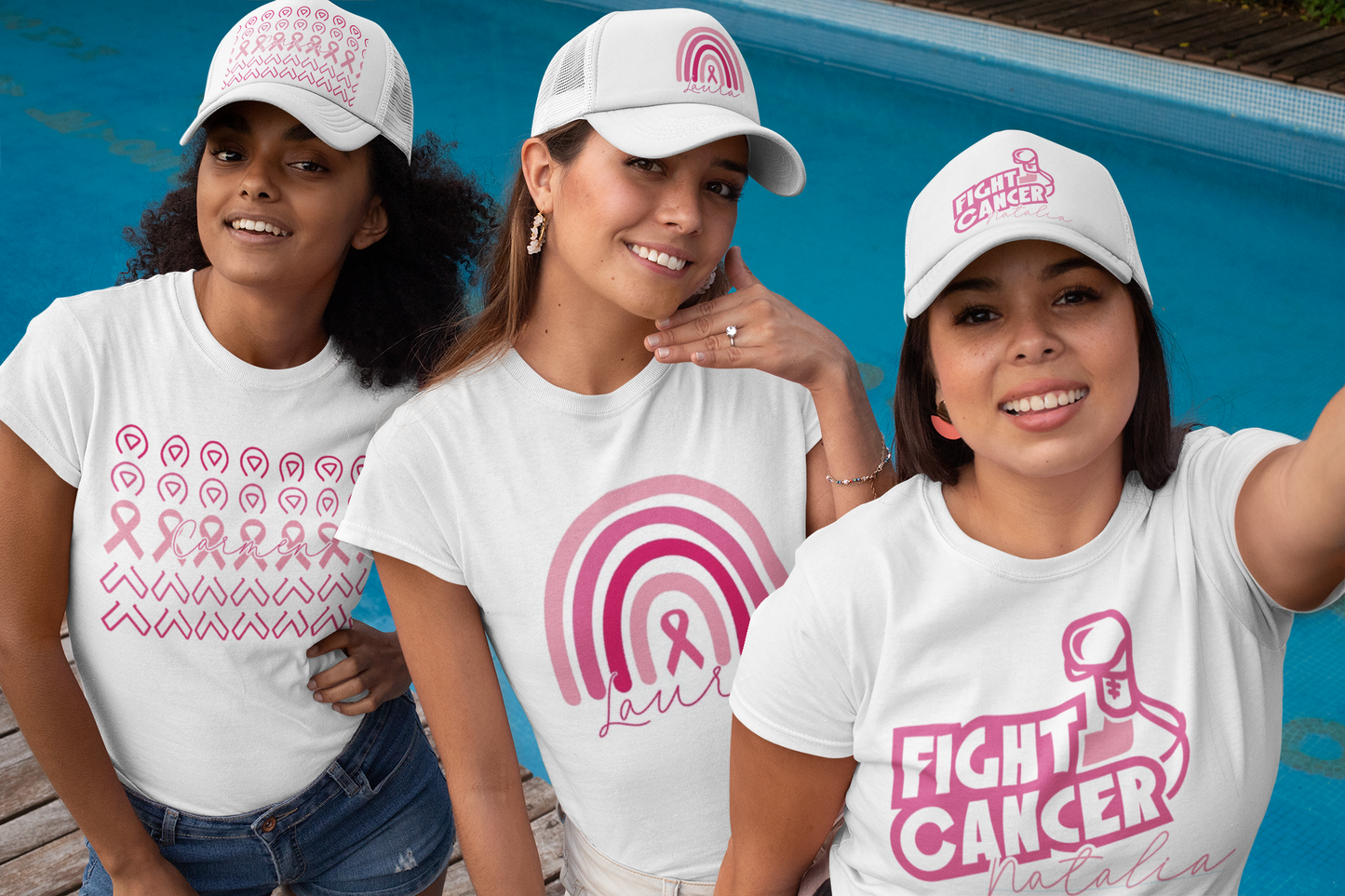 Gorra Fight Cancer - Ellas Contra el Cáncer